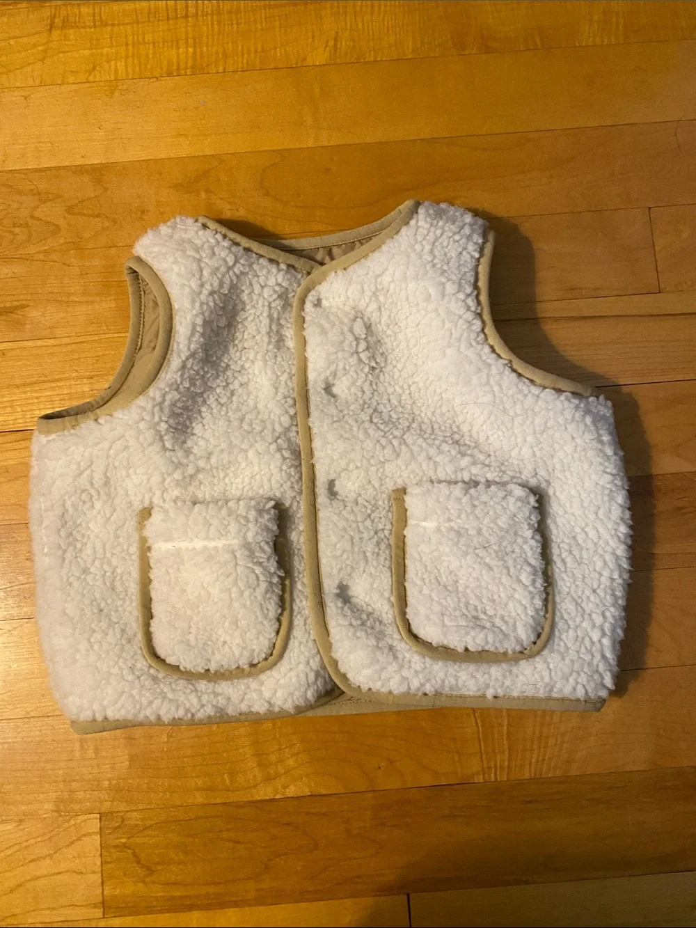 Little co by Lauren Conrad Kids Reversible Sherpa and Quilted Vest 18 mo